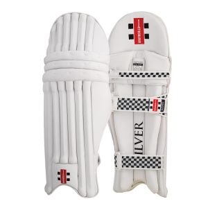 Silver Gray Nicolls Batting Pads