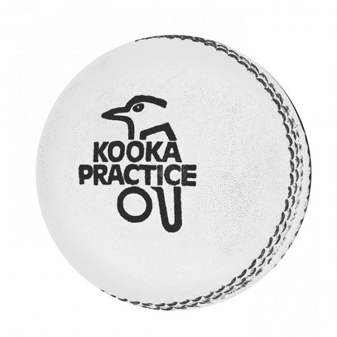 Practice White Kookaburra Cricket Ball Dozen Meulemans Cricket Centre