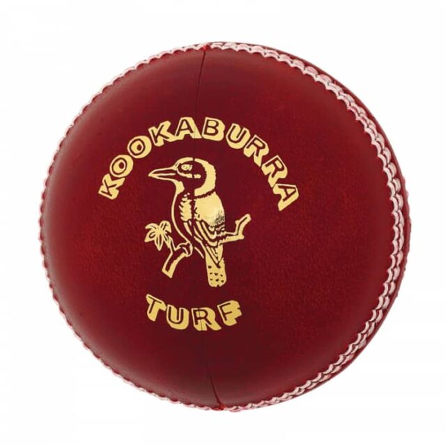 Turf Reject Red Kookaburra Cricket Ball