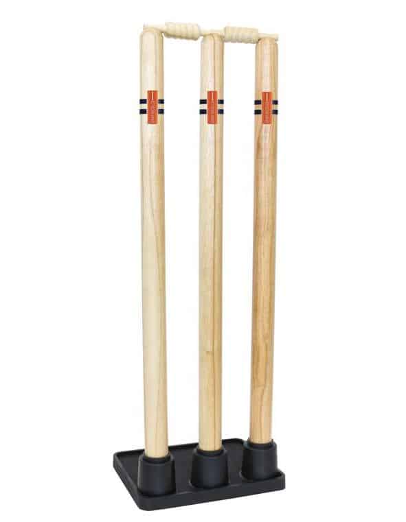 Gray Nicolls Wooden Stumps With Rubber Base