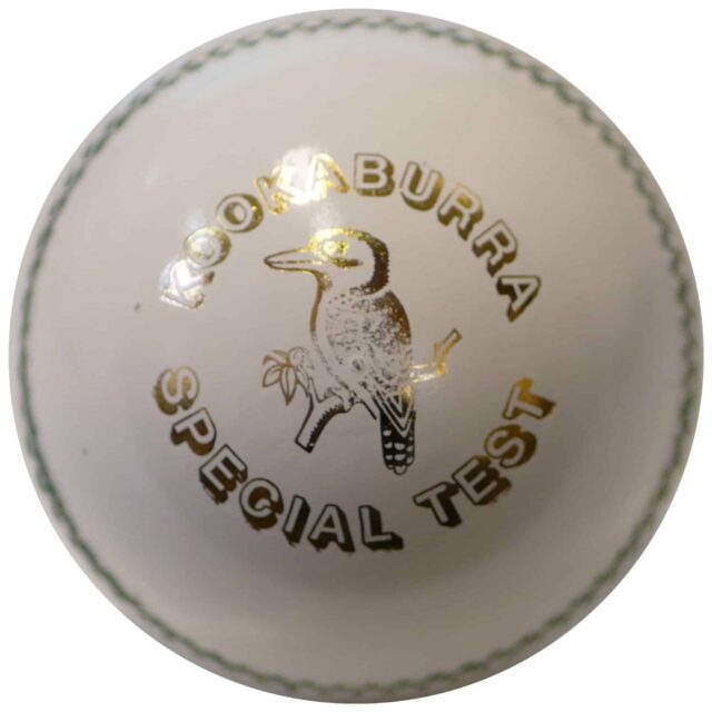 Special Test White Kookaburra Cricket Ball