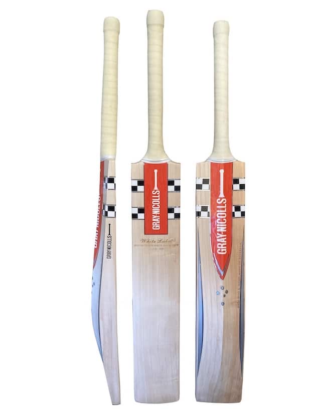 White Edition Gray Nicolls Bat Meulemans Cricket Centre