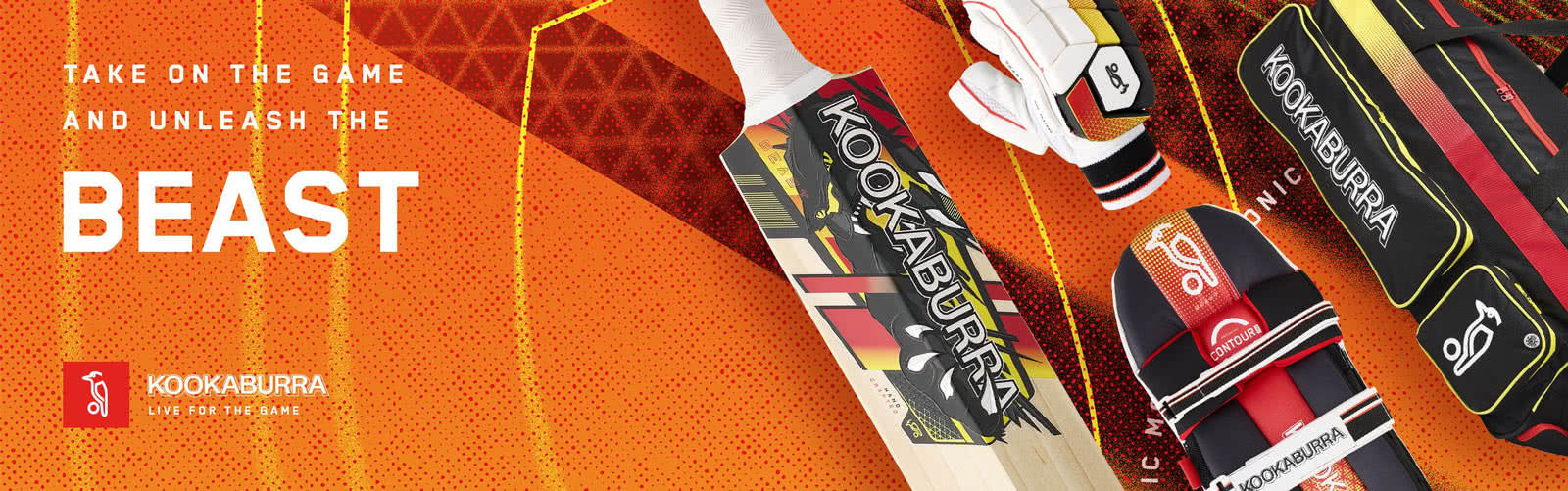 kookaburra beast collection of cricket gear