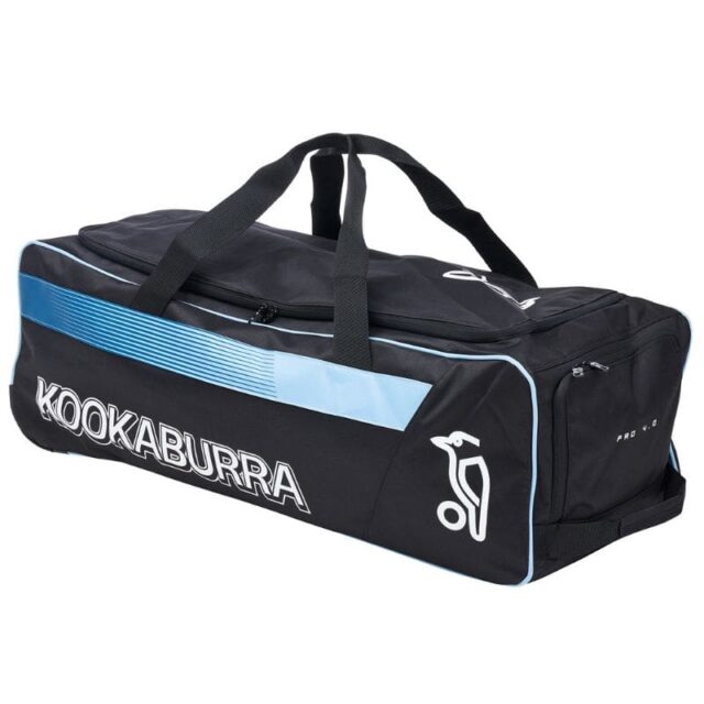 Pro 4.0 Kookaburra Wheelie Bag Black/Blue