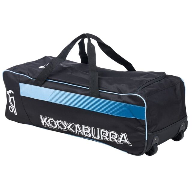Pro 4.0 Kookaburra Wheelie Bag Black/Blue - Image 2
