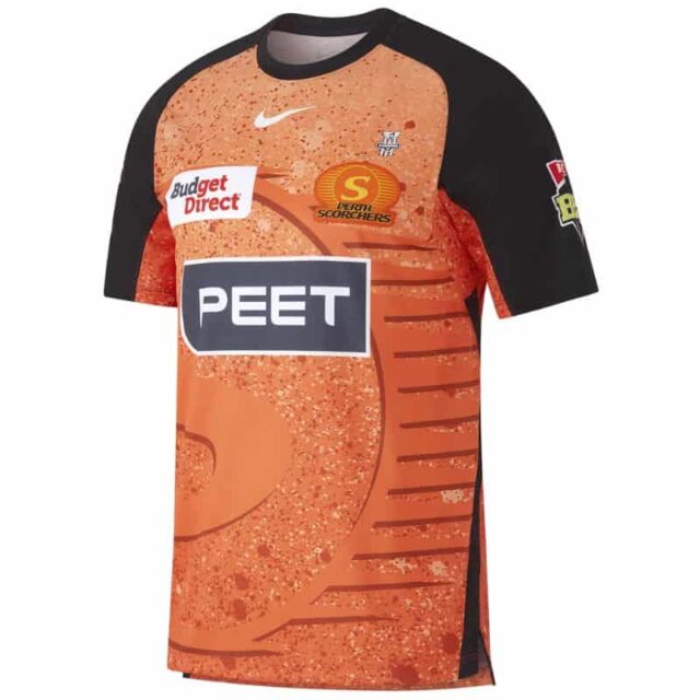 Perth Scorchers On Field Shirt Youths