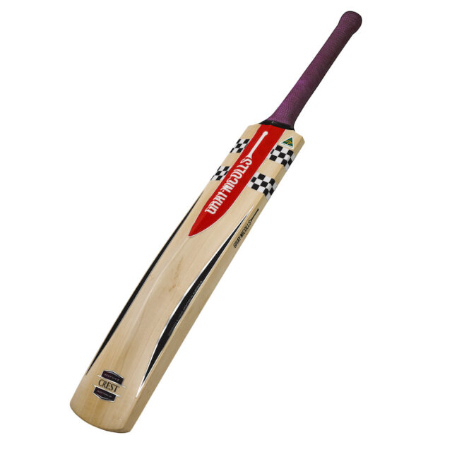 Crest Light Gray Nicolls Bat - Image 4