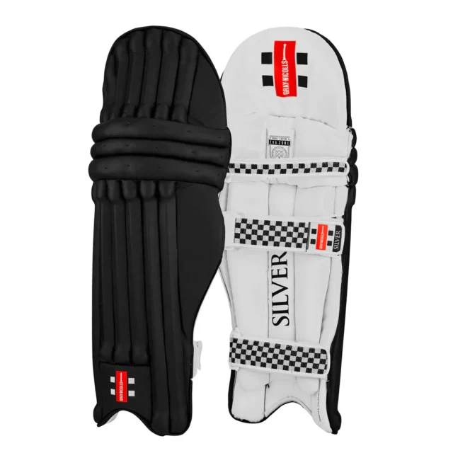Silver Gray Nicolls Coloured Batting Pads - Image 3