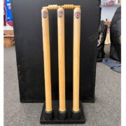 Wooden Stumps with Rubber Base