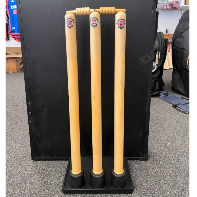 Wooden Stumps with Rubber Base