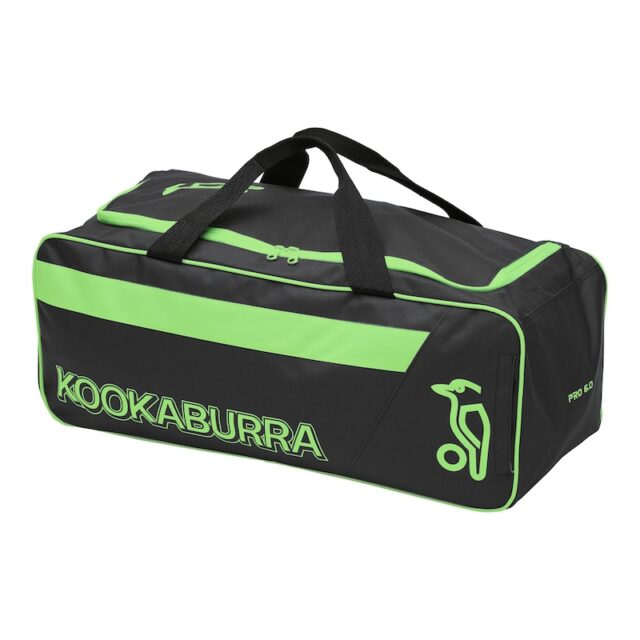 Kookaburra Pro 6.0 Holdall Bag Black/Lime