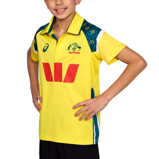 Australian Replica ODI Shirt Youth - Image 2