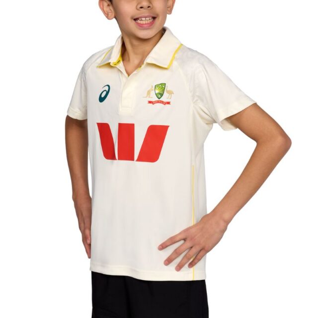 Australian Test Replica Shirt Youth - Image 2